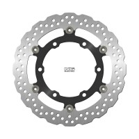NG přední brzdový kotouč KAWASAKI 250R NINJA '08-'14, ZX-25R 250 '19-'20, Z 250 '13, (290X130X4,5MM) (6X10,25MM) WAVE, ALU střed