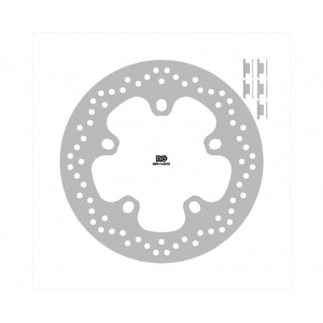 NG zadní brzdový kotouč INDIAN STANDARD FTR 1200 '18-'23 (260X117,4X5MM) (5X13,8X16,4MM)