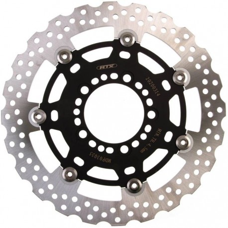 MTX přední brzdový kotouč KAWASAKI Z 1000 ABS '10-'13, Z 1000 '07-'12, ZX10R '04-'07, ZX6RR '05-'06, ZX6R '07-'11, NINJA 650R (E