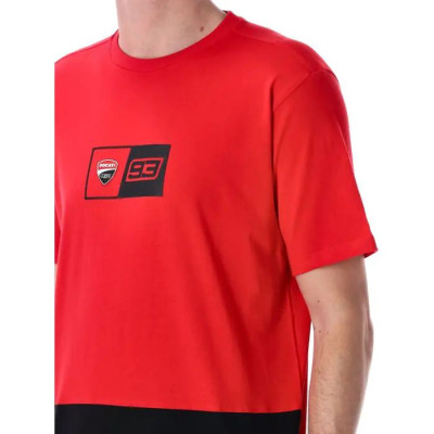 triko Marc Marquez - DUCATI Corse, (červená, černá)