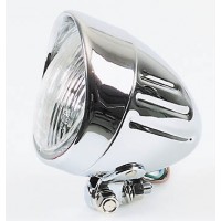 Přední světlo Bullet chrom