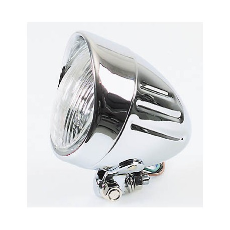 Přední světlo Bullet chrom