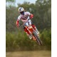 dres TECHSTAR limitovaná edice DEEP, ALPINESTARS (černá/bílá/červená fluo/oranžová) 2025