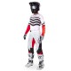 dres TECHSTAR limitovaná edice DEEP, ALPINESTARS (černá/bílá/červená fluo/oranžová) 2025