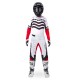 dres TECHSTAR limitovaná edice DEEP, ALPINESTARS (černá/bílá/červená fluo/oranžová) 2025
