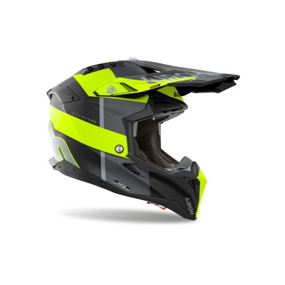 přilba AVIATOR 3 Monarch, AIROH (žlutá matná) 2025