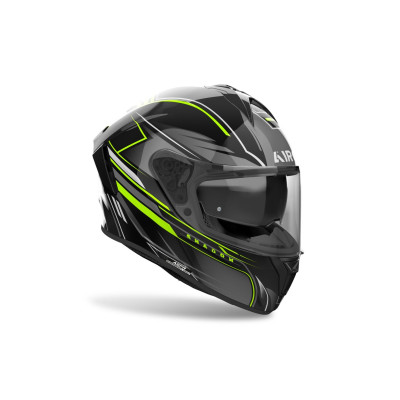 přilba SPARK 2 Shadow, AIROH (žlutá lesklá) 2025