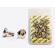 CC šrouby předního brzdového kotouče KAWASAKI KX/KXF (20ks) M6, IMBUS, 10,9HRC (1083-16) (CC PRODUCTS)