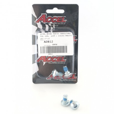 ACCEL šrouby zadního brzdového kotouče (sada 4ks-M8) SUZUKI RMZ 250/450 '07-'15