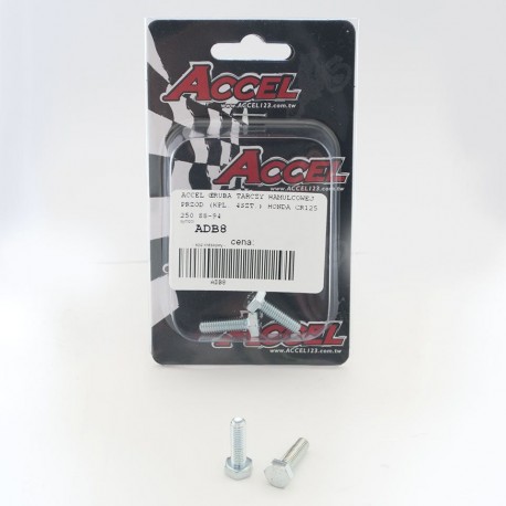 ACCEL šrouby předního brzdového kotouče (sada 4ks-M6) HONDA CR 125/250 '88-'94