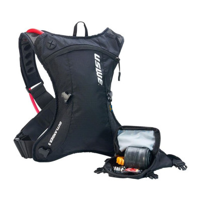 batoh ENDURO OUTLANDER 3, USWE - Švédsko (černá, objem 3 l, hydrobag 1,5 l)