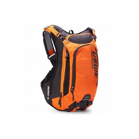 batoh ENDURO PATRIOT 15, USWE - Švédsko (oranžová/černá, objem 15 l)