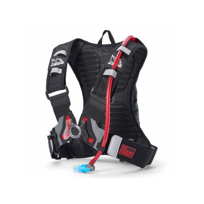 batoh ENDURO RAW 3, USWE - ŠVÉDSKO (carbon černá, objem 3L, hydrobag 2L)