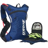 batoh ENDURO RAW 3, USWE - ŠVÉDSKO (factory modrá, objem 3L, hydrobag 1,5L)