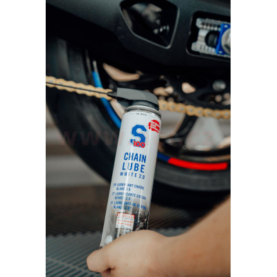 S100 mazivo na řetězy - White Chain Spray 2.0 400 ml