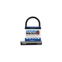 zámek U profil Shackle 12, OXFORD (šedý/černý, 245 x 190 mm, průměr čepu 12 mm)