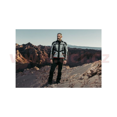 bunda NET RUNNER H2OUT, SPIDI (černá/šedá/červená)