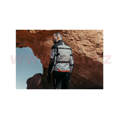 bunda NET RUNNER H2OUT, SPIDI (černá/šedá/červená)