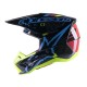 přilba S-M5 ACTION, ALPINESTARS (žlutá fluo/černá/modrá/tmavě červená)