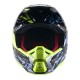 přilba S-M5 ACTION, ALPINESTARS (žlutá fluo/černá/modrá/tmavě červená)
