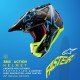 přilba S-M5 ACTION, ALPINESTARS (žlutá fluo/černá/modrá/tmavě červená)