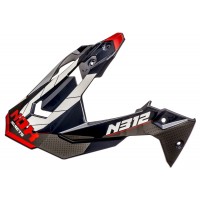 kšilt pro přilby N312 VAPOR, NOX (bílá,modrá,červená)