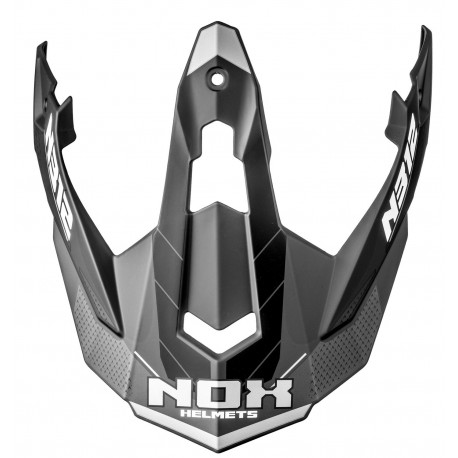 kšilt pro přilby N312 VAPOR, NOX (černá matná, šedá)