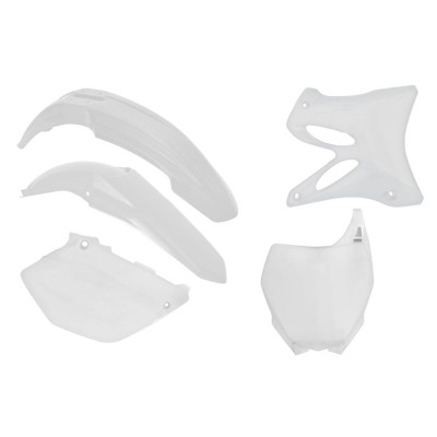 Sada plastů YAMAHA YZ 125/250 06-14 (bílá), RACETECH (RTECH)