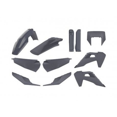 Sada plastů HUSQVARNA TE/FE TPI '20-'23 (šedá), POLISPORT