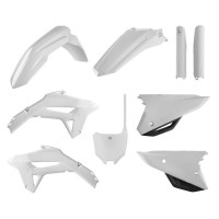 Sada plastů HONDA CRF 250R '22-'24 CRF 450R '21-'24 (bílá), POLISPORT