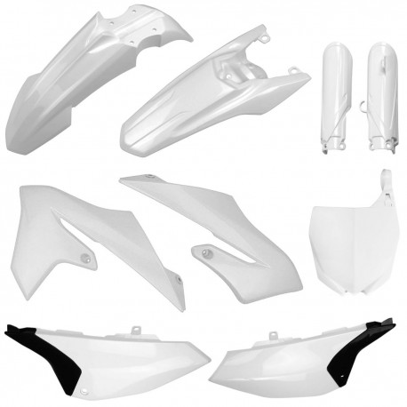 Sada plastů YAMAHA YZ 65 '19-'24 (bílá/černá), POLISPORT