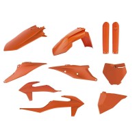 Sada plastů KTM SX/SX-F '19-'22 (oranžová), POLISPORT