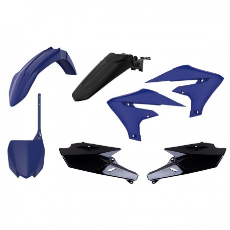 Sada plastů YAMAHA YZF 250 '19-'23 ,YZF 450 '18-'22 (modrá/černá), POLISPORT