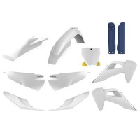 Sada plastů HUSQVARNA TC/FC TPI '19-'22 (bílá), POLISPORT
