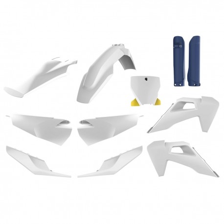 Sada plastů HUSQVARNA TC/FC TPI '19-'22 (bílá), POLISPORT
