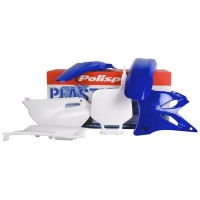Sada plastů YAMAHA YZ 85 '02-'14 (modrá/bílá), POLISPORT