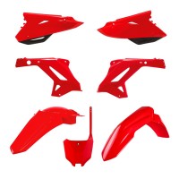 Sada plastů HONDA CR 125/250 '00-'01 (RESTYLING na model 2022) červená, POLISPORT