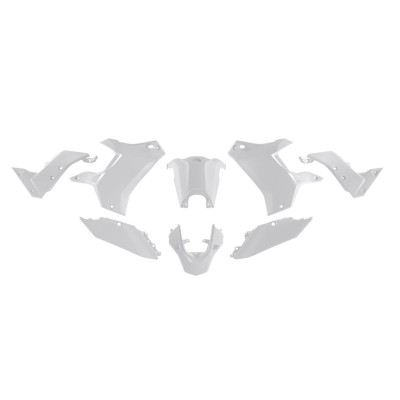 Sada plastů (bez předního blatníku) T7 REVOLUTION YAMAHA TENERE 700 '19-'24 (bílá), RACETECH (RTECH)