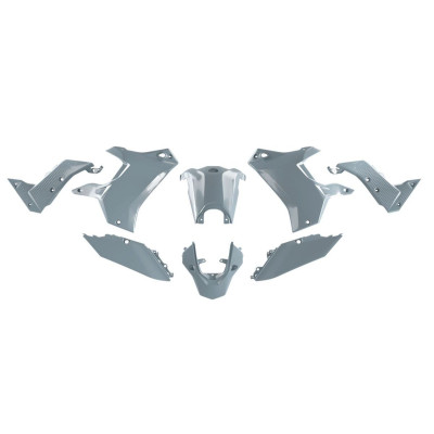 Sada plastů (bez předního blatníku) T7 REVOLUTION YAMAHA TENERE 700 '19-'24 (šedá), RACETECH (RTECH)