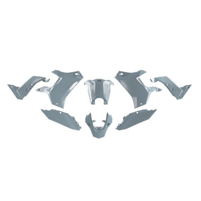 Sada plastů (bez předního blatníku) T7 REVOLUTION YAMAHA TENERE 700 '19-'24 (šedá), RACETECH (RTECH)