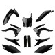 Sada plastů (FULL KIT) HONDA CRF 250R '14-'17 CRF 450R '13-'16 (černá), POLISPORT