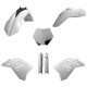 Sada plastů KTM SX/SX-F/XC-F '08-'10 (bílá), POLISPORT