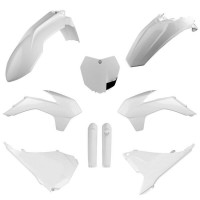 Sada plastů KTM SX/SX-F/XC-F '15 (bílá), POLISPORT