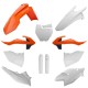 Sada plastů KTM SX/SX-F/XC-F '16-'18 (oranžová/bílá), POLISPORT