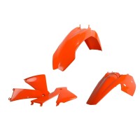 Sada plastů KTM EXC/EXC-F '04 (oranžová), POLISPORT
