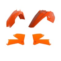 Sada plastů KTM EXC/EXC-F '05-'07 (oranžová), POLISPORT