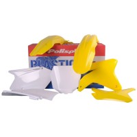 Sada plastů SUZUKI RMZ 450 '05-'06 (žlutá), POLISPORT