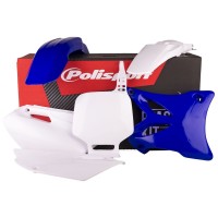 Sada plastů YAMAHA YZ 85 '02-'14 (modrá/bílá), POLISPORT