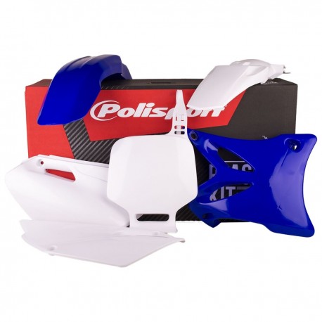 Sada plastů YAMAHA YZ 85 '02-'14 (modrá/bílá), POLISPORT