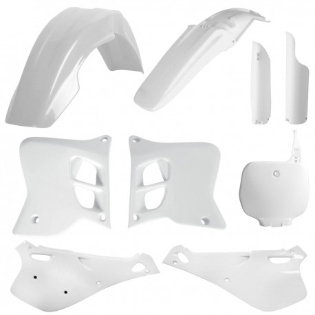 Sada plastů YAMAHA YZ 125/250 '93-'95 (bílá), POLISPORT